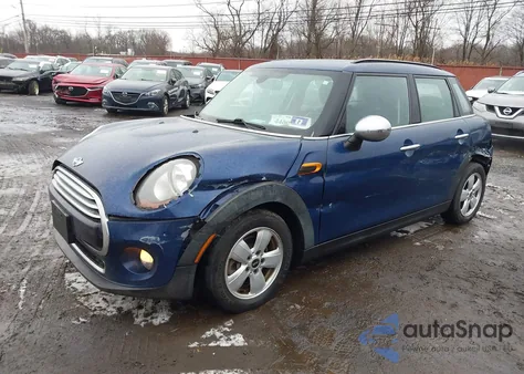 2016 Mini Hardtop Cooper z USA, uszkodzony, nr VIN WMWXU1C5XG2D10073